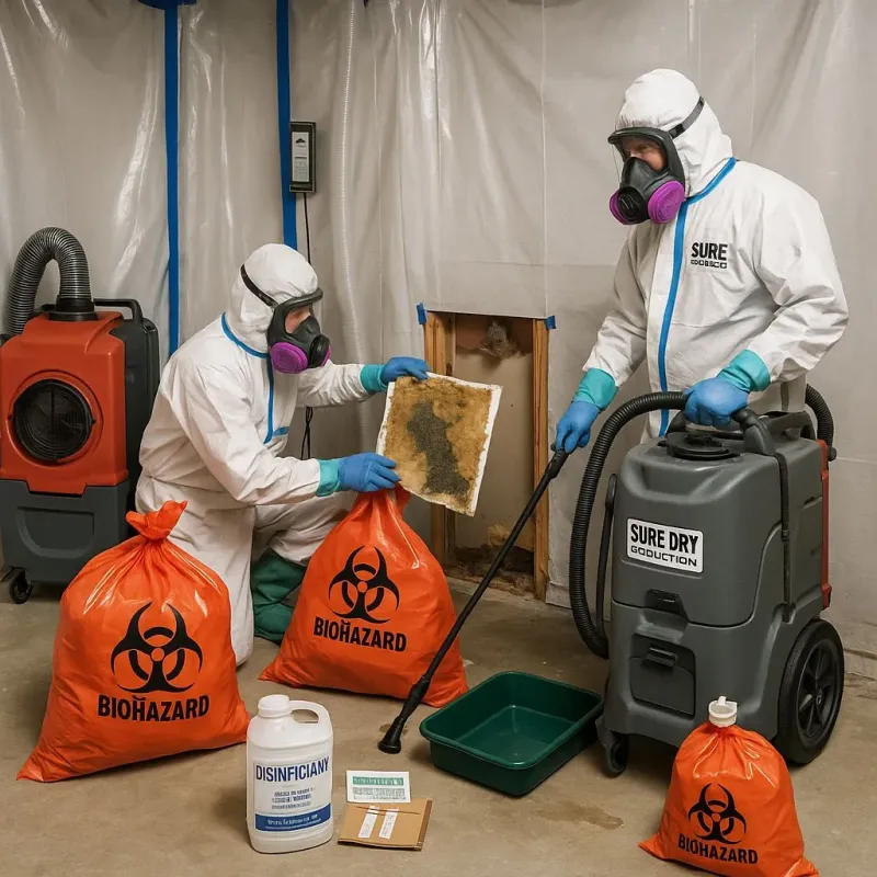 Contaminated Water Handling Protocols process in Mount Airy, MD