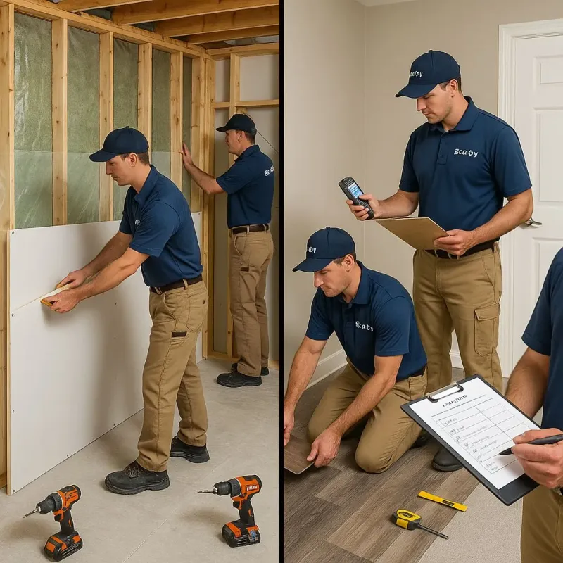 Repairs and Reconstruction process in Mount Airy, MD