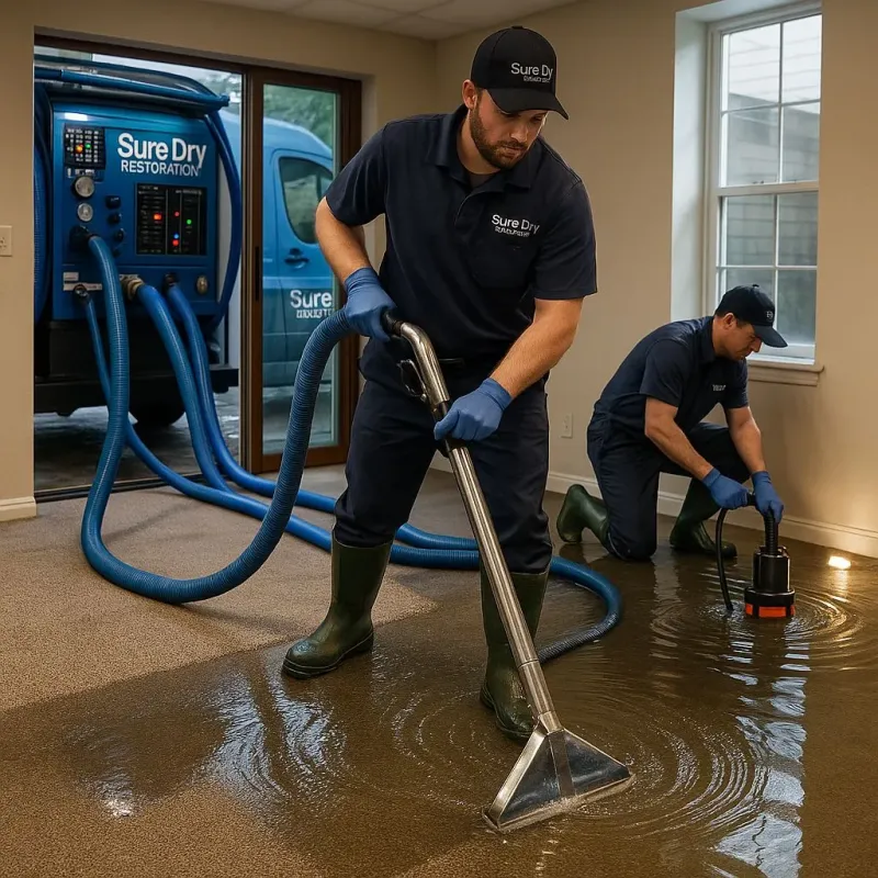 Water Extraction and Removal process in Mount Airy, MD